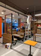 BURGER KING: TRABAJOS DE ARPECONST - 